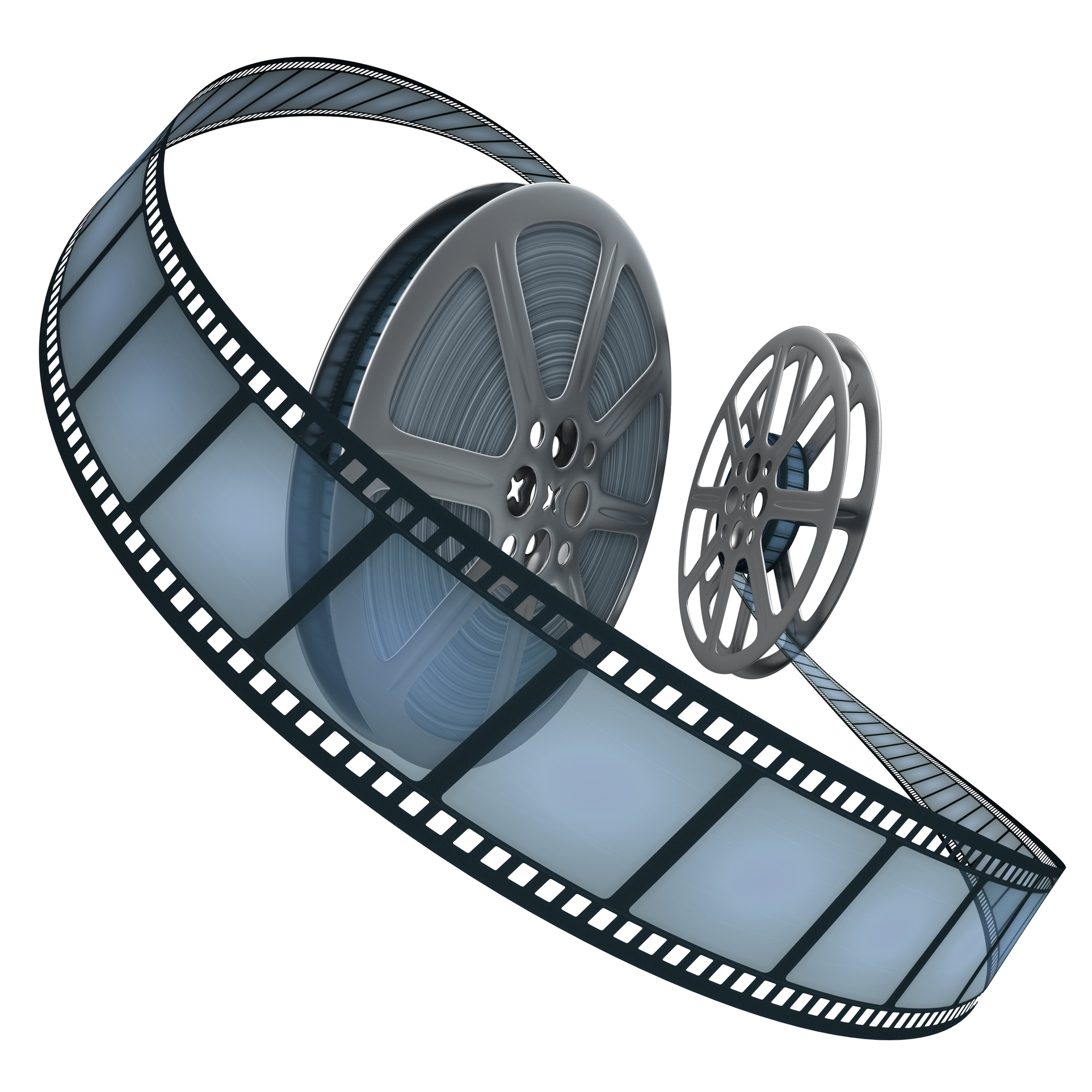 Film Reel. Concept of Industry cinematographic.